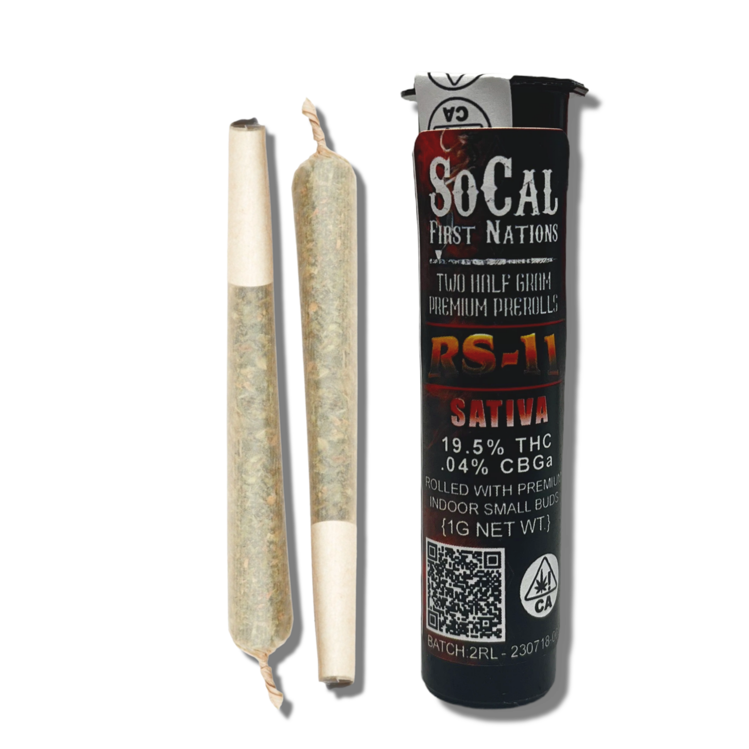 RS11 Premium Prerolls (2 half gram) SOCAL SoCal First Nations