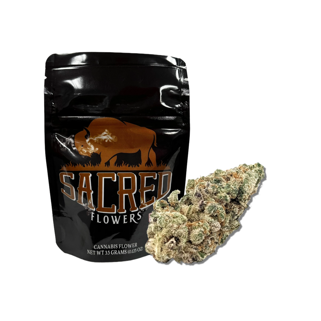 SACRED PREPACKAGED INDOOR FLOWER – ORANGE BANG