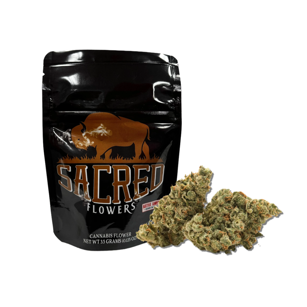 * IN TESTING* SACRED PREPACKAGED INDOOR FLOWER – CREAM SMOOTHIE (INDICA)