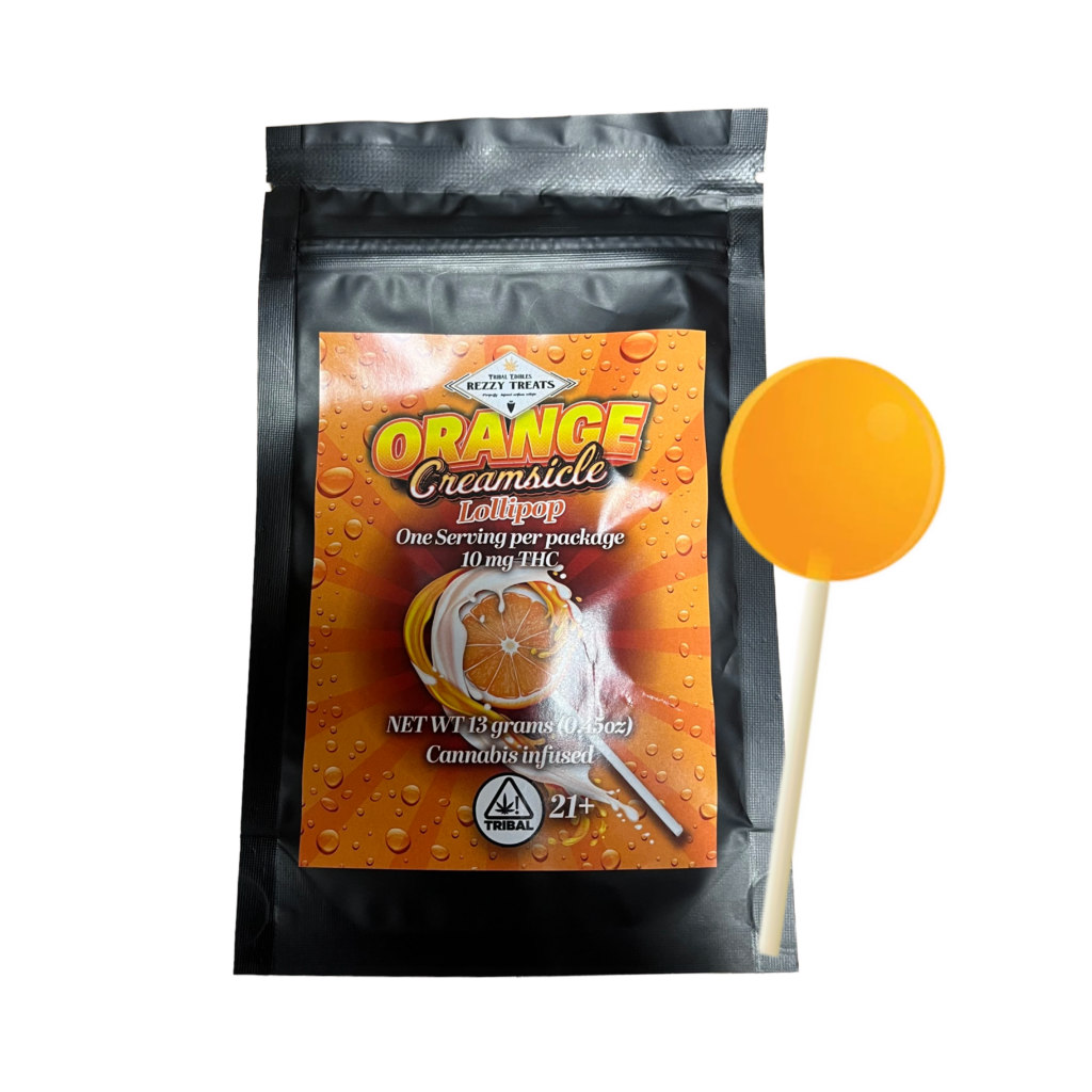 Rezzy Treat Lollipop 10mg Orange Creamsicle) (SATIVA)