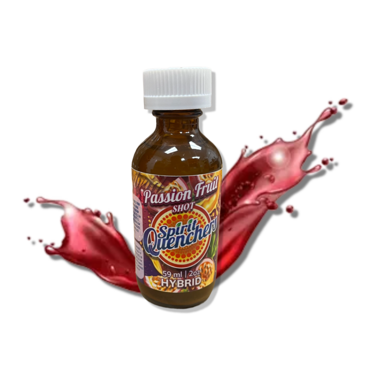 Spirit Quenchers 10mg THC SHOT – PASSIONFRUIT (HYBRID)