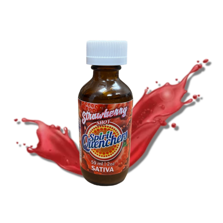 Spirit Quenchers 10mg THC SHOT – STRAWBERRY (SATIVA)