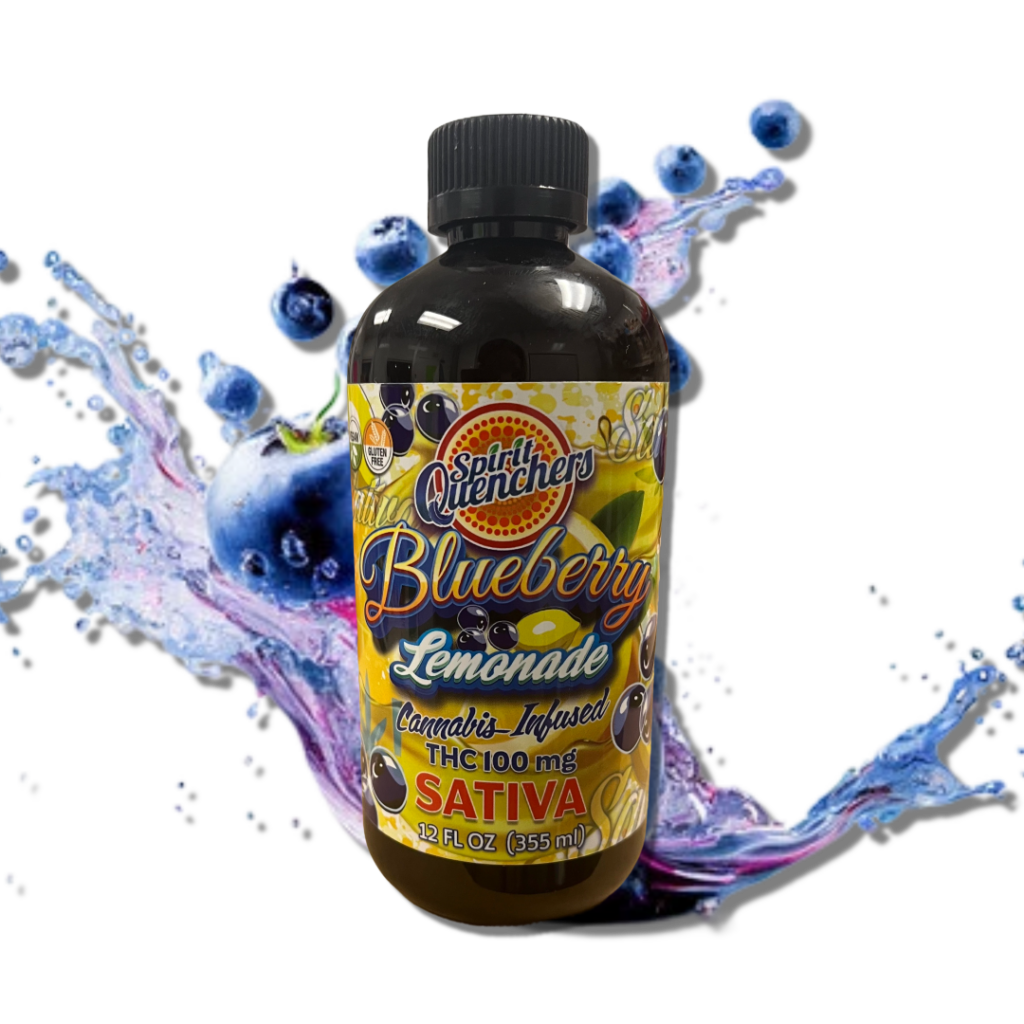 SPIRIT QUENCHERS 100mg LEMONADE – BLUEBERRY