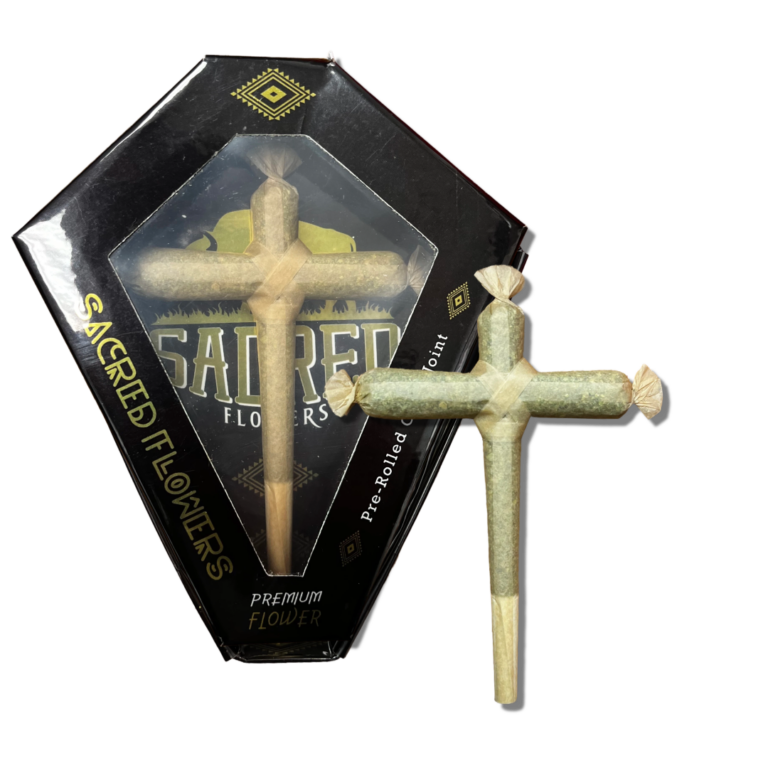 SACRED 1.8 Gram CROSS JOINT – RAINBOW INFERNO