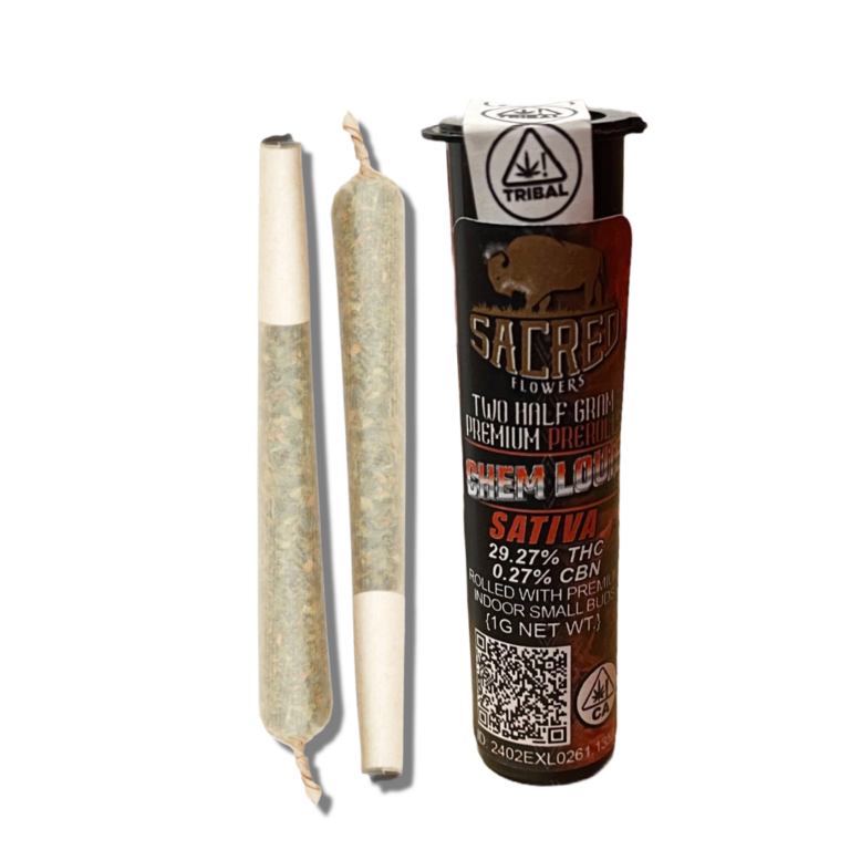 SACRED TWO HALF GRAM PREROLLS – CHEM LOUIE