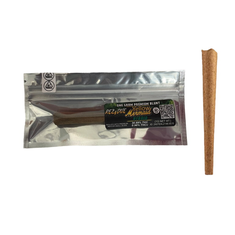 REZIDUE SINGLE FULL GRAM BLUNT- YELLOW MERMAID