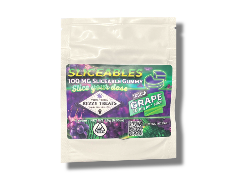 GRAPE SLICEABLE 100mg GUMMY SINGLE PACK