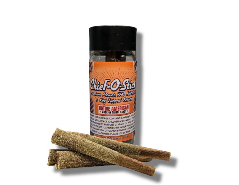 CHIEF STICK – 4PACK INFUSED BLUNTS 2 GRAMS – CHIEF “O” STICK