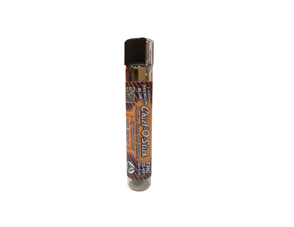 SINGLE CHIEF STICK – 1 GRAM INFUSED BLUNT – CHIEF “O” STICK