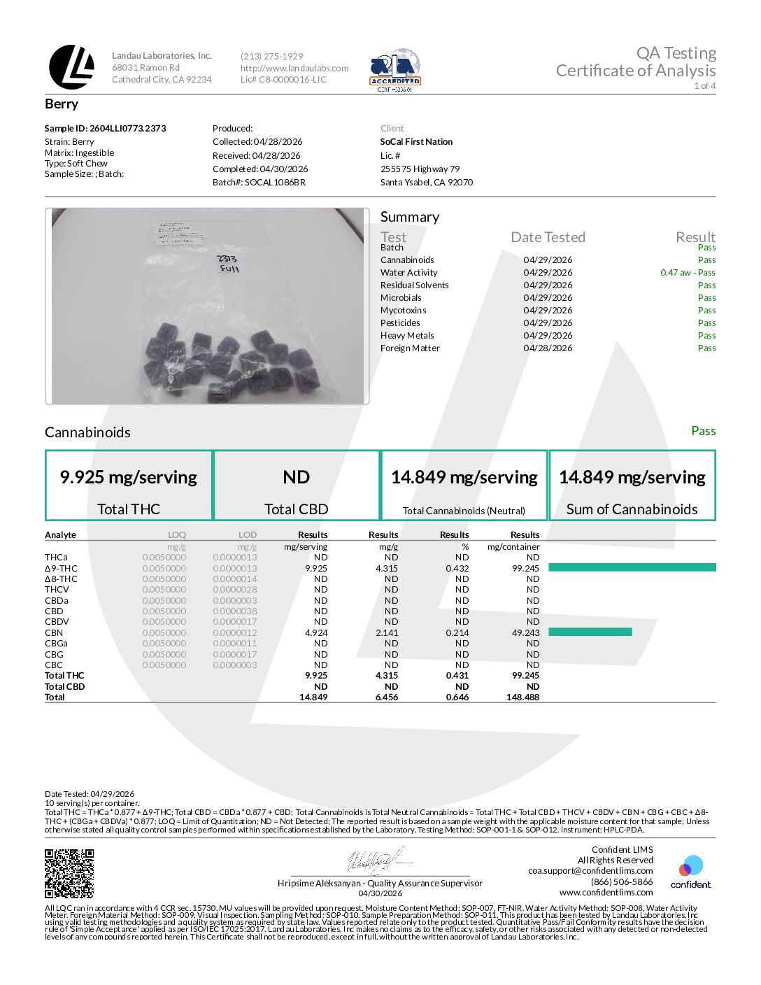 2:1 BERRY CBN REZZY TREATS 100mg GUMMIES (10 COUNT)