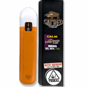 KING LOUIS XIII CALM (INDICA) 1 Gram MOOD DISPOSABLE Cartridge SACRED