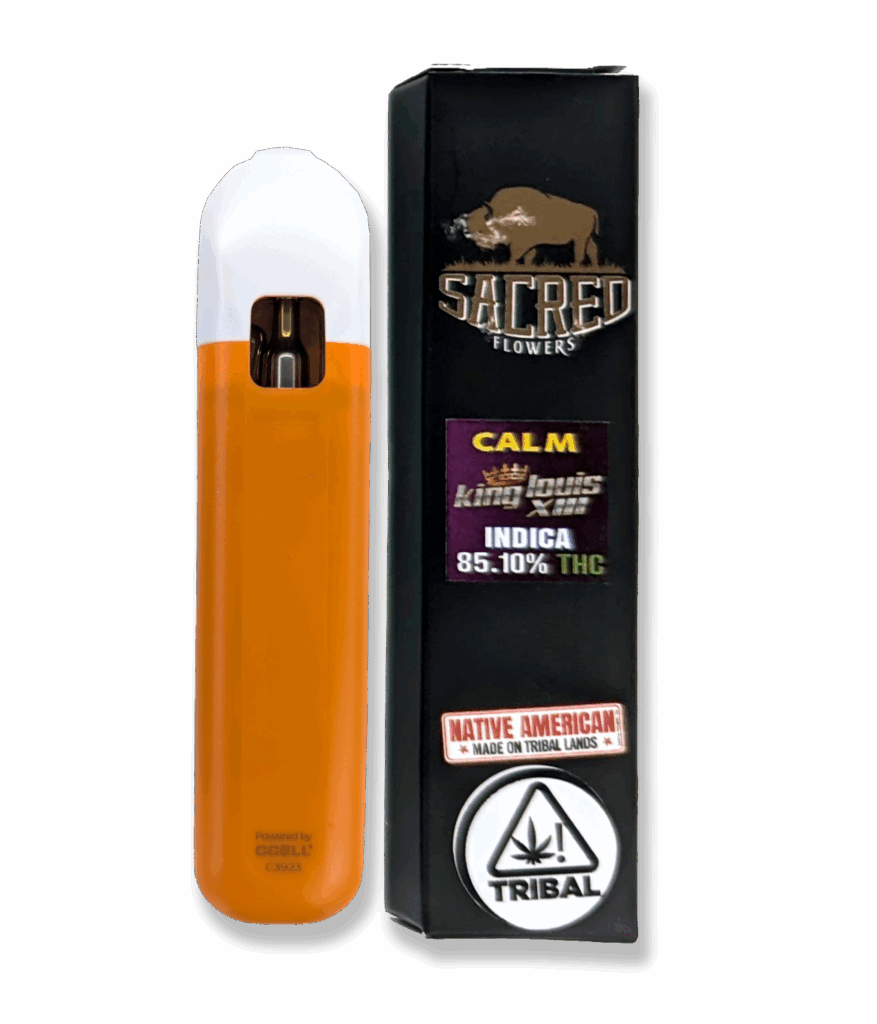 KING LOUIS XIII CALM (INDICA) 1 Gram MOOD DISPOSABLE Cartridge SACRED