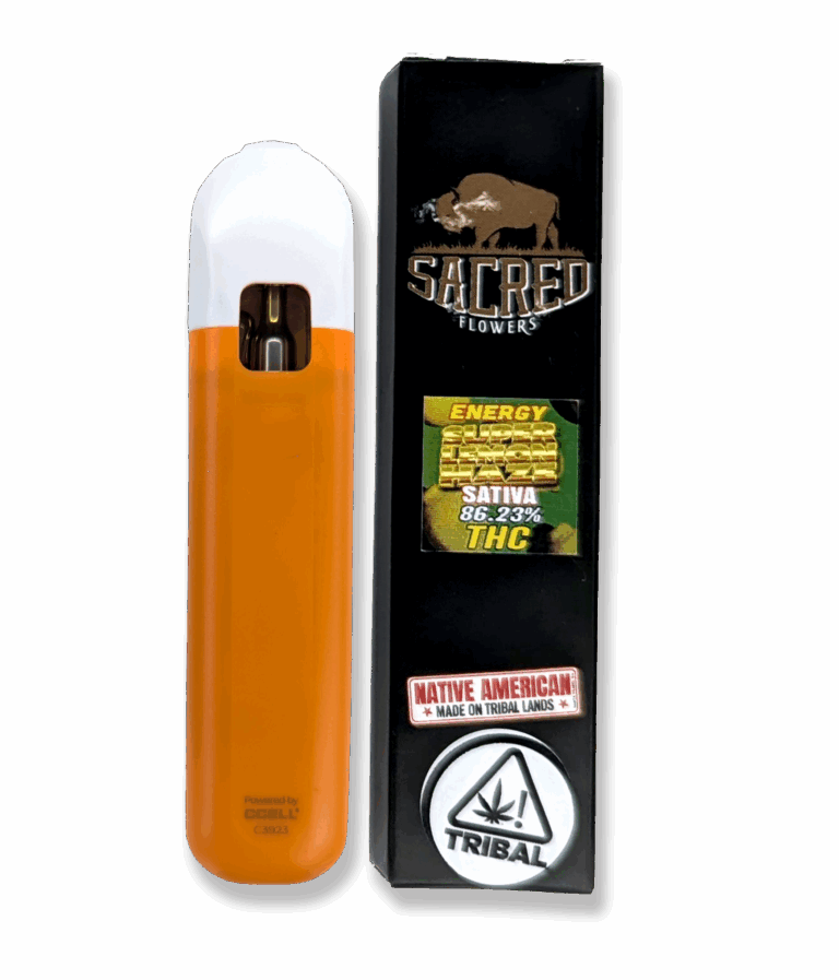 SUPER LEMON HAZE ENERGY (SATIVA) 1 Gram MOOD DISPOSABLE Cartridge SACRED