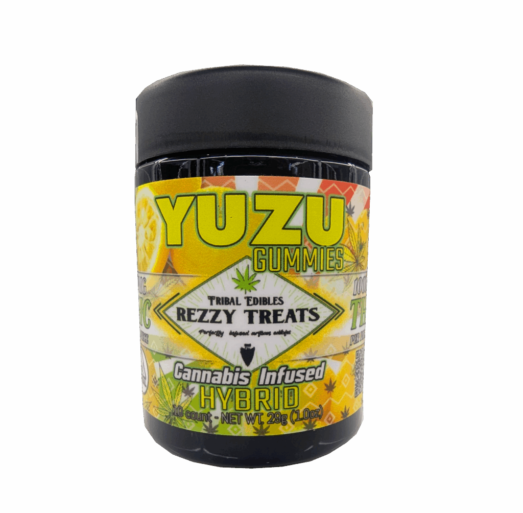 YUZU REZZY TREATS 100mg GUMMIES (HYBRID)