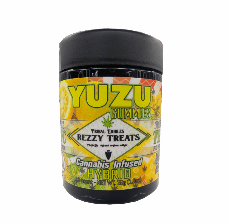 YUZU REZZY TREATS 100mg GUMMIES (HYBRID)