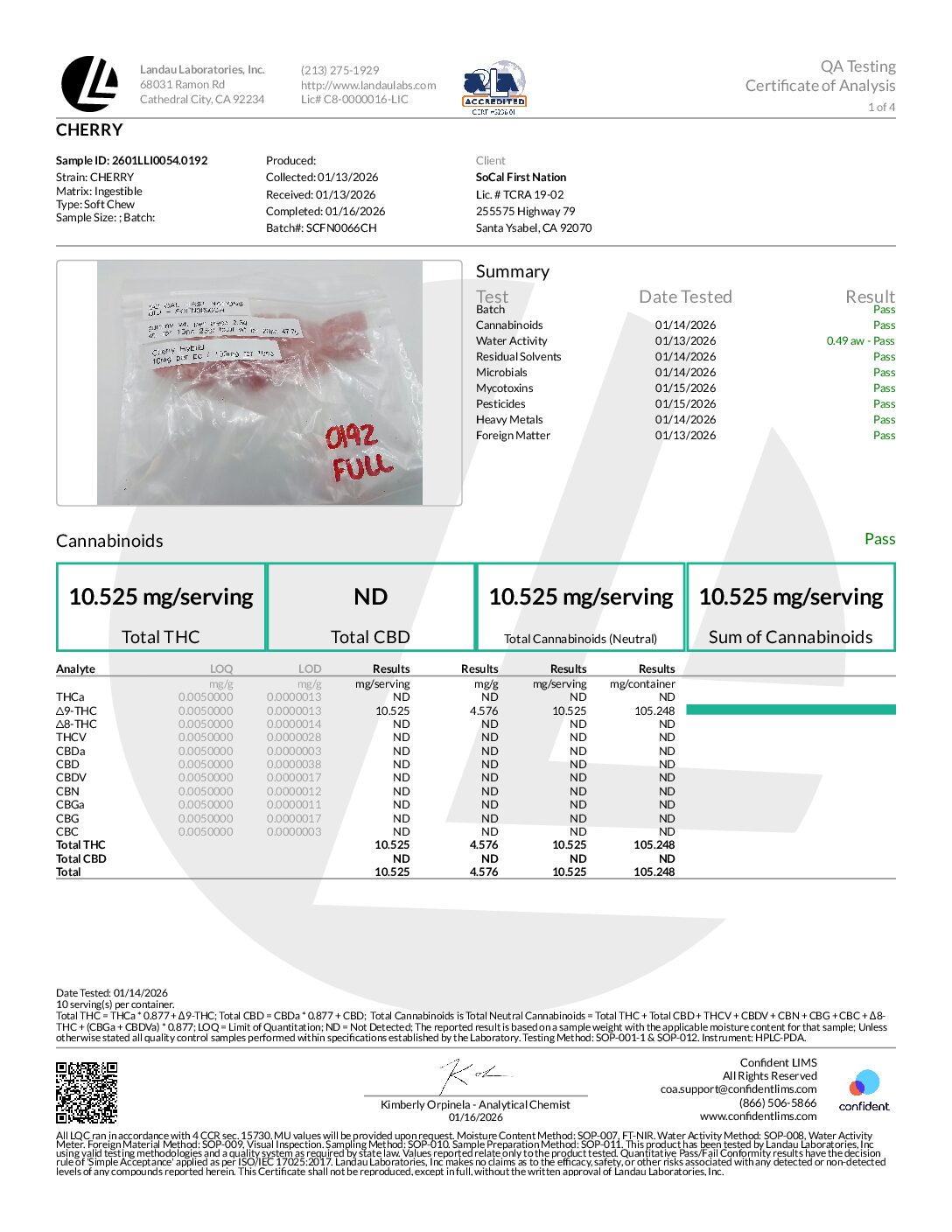 CHERRY REZZY TREATS 100mg GUMMIES (HYBRID)