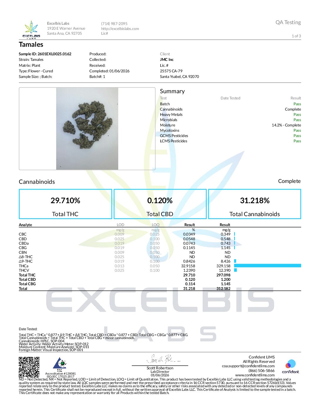 REZIDUE PREPACKAGED or BULK INDOOR FLOWER – TAMALES (SATIVA)