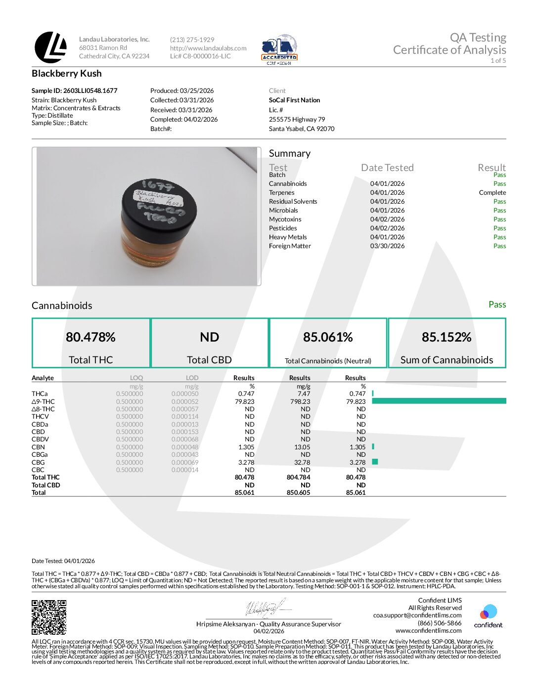 SFN 1 GRAM DISTILLATE ALL IN ONE DISPOSABLE – BLACKBERRY KUSH (INDICA)